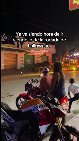 Ya va siendo hora 👻#rodada #halloweenlook #moto #guatemala 