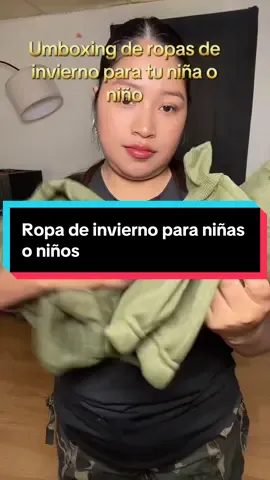 Ropas de invierno para niñas o niños #ropadeinvierno #boyandgirl #tiktokshoprestock #tiktokshopcreatorpicks #tiktokshop 