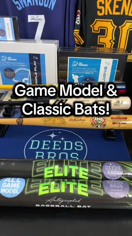 Live! DeedsBros has Game Model and Classic Bats in Stock!  #deedsbros #tiktoklive #breakers #baseballbat #baseball  