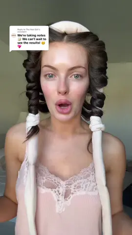 Replying to @The Hair Edit results!!! Heatless curls for the win😍  #heatlesscurls #heatlesshairstyles #hairinspiration #heatlesscurlsovernight @The Hair Edit 