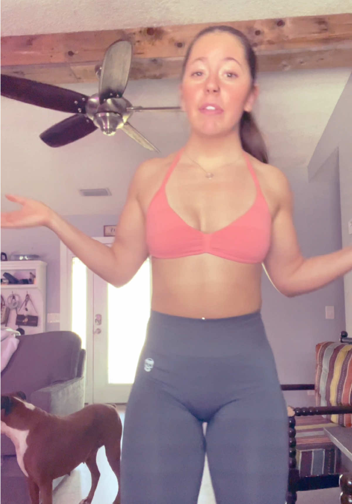 I’m 5’8, 165 wearing a medium for reference💕#gymoutfit #falloutfits #legday #glutes #creatorsearchinsights 