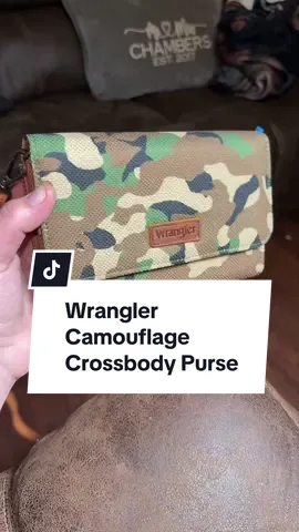 Wrangler definitely understood the assignment when they released this camouflage Crossbody just in time for hunting season if you see that link grab it up if the link is gone they have sold out #camoflauge #wrangler #wranglerpurse #crossbody #tote 