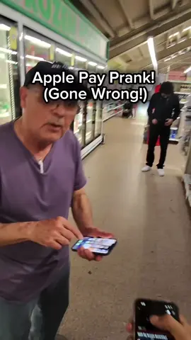 APPLE PAY PRANK (GONE WRONG!)#prank #applepay #funny 