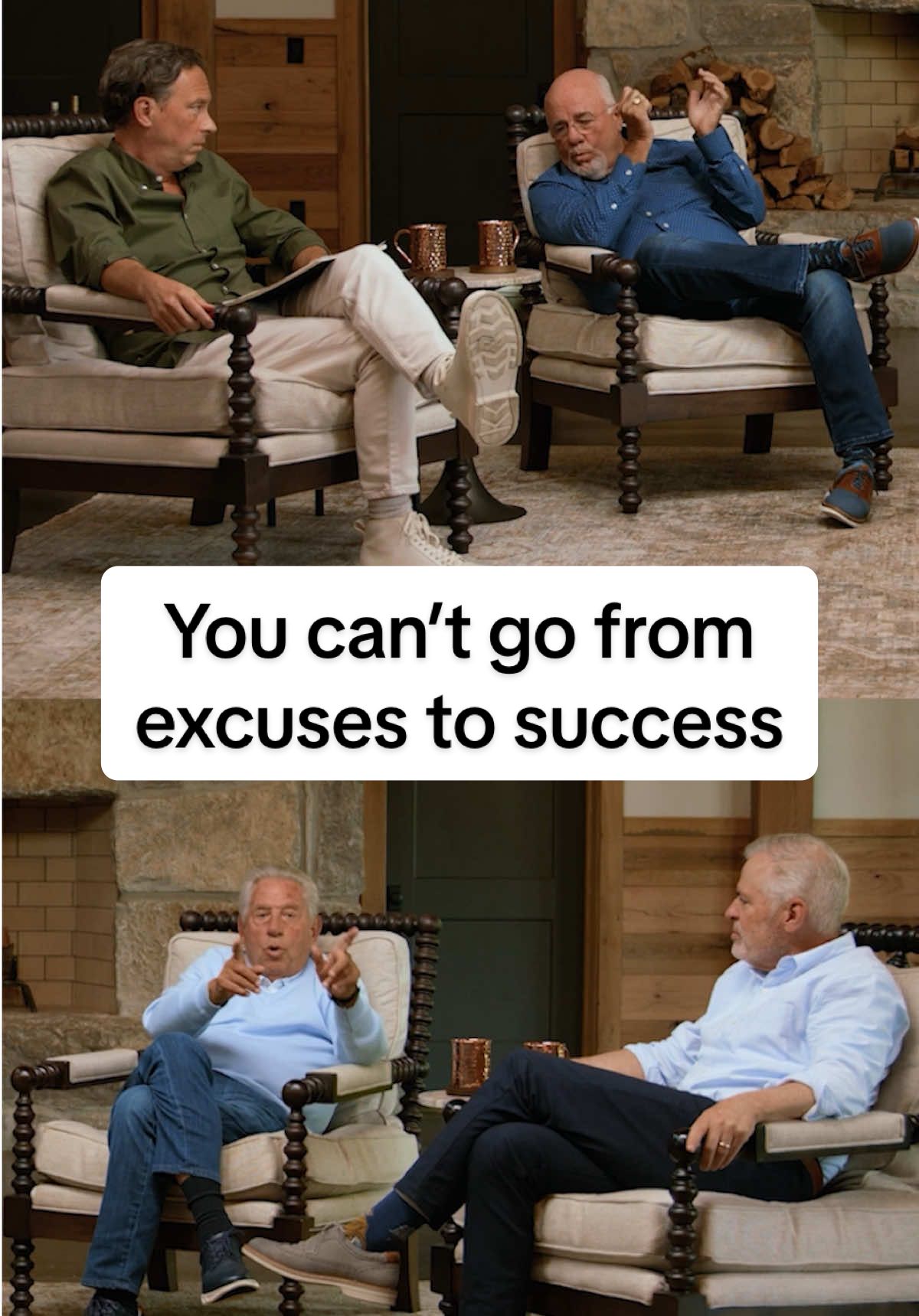 “You can’t go from excuses to success.”
