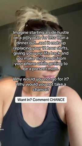 ✨ At some point, you’ve got to take a chance on YOU. I was scared, I was unsure, but staying stuck felt scarier. Trading in 12-hour shifts for a life where I get to be present with my family was the best decision I ever made. Why would you not go for it? Why would you not take that chance? 💻💗 👇 Comment CHANCE if you’re ready to see what’s possible. #momsontiktok #canadianmom #sidehustleformoms #sidehustles  @Jodie Tetz  @Jodie Tetz  @Jodie Tetz 