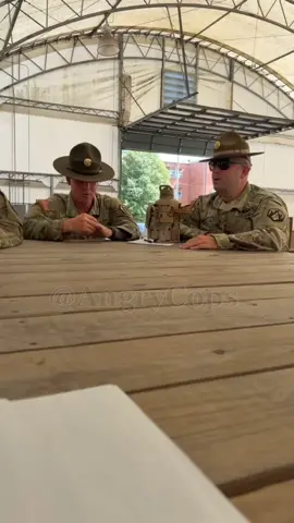Drill SGTs quote their trainees dumb questions. #army #basictraining #military 