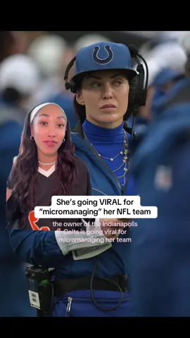 If I owned an NFL team, everyone would be sick of me. I’d be watching everyone’s every move 😭🙏🏽 #nfl #womeninmalefields #indianapoliscolts #funfacts #forthegirls  