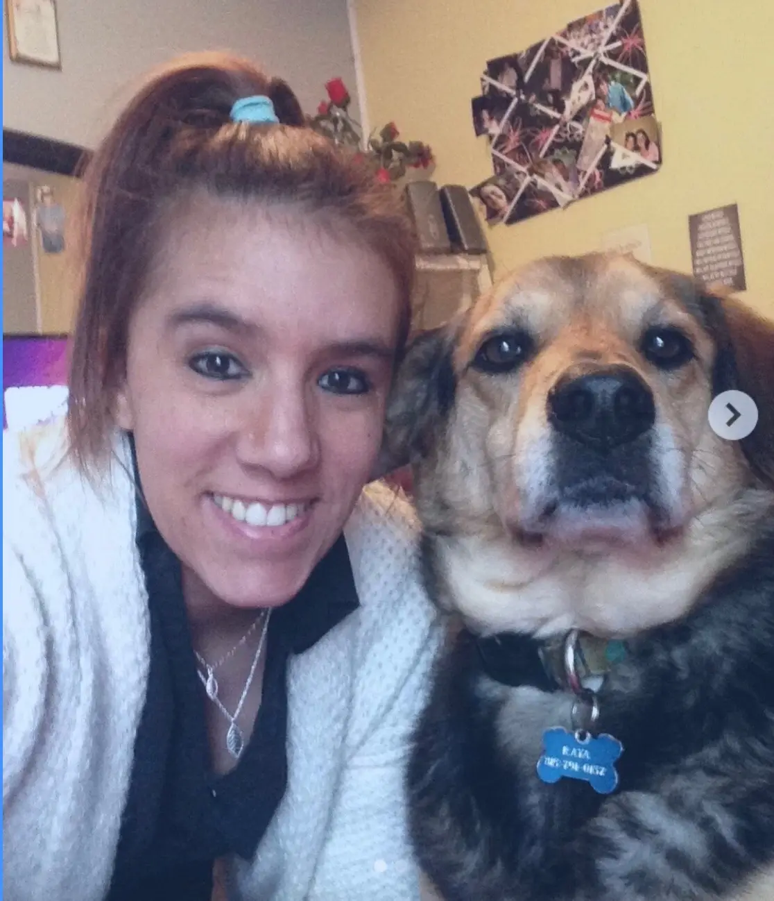 i miss her every single day she was truly the best dog ever i love and miss you soo much raya  