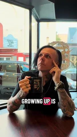 Growing up means I can own the only horror, punk and metal coffee shop for weirdos and misfits in New Jersey. What does going up mean to you? #catfightcoffee #pov #povs #growingup