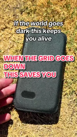 YOU NEEEEED THIS. 48,000 milliamp hour solar power bank charges up to seven devices at once with built-in cables, wireless charging, and a super bright flashlight for SOS or emergency use #powerbank #solarpowerbank #musthave #offgrid #tiktokmademebuyit 