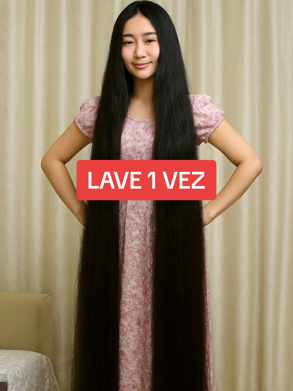 Uma receita que vai deixar seus cabelos tão longos que você vai ter que cortar todos os dias.  . #reels #reelsfbシ #hairgoals #crescimentocapilar #cuidadoscomcabelo 