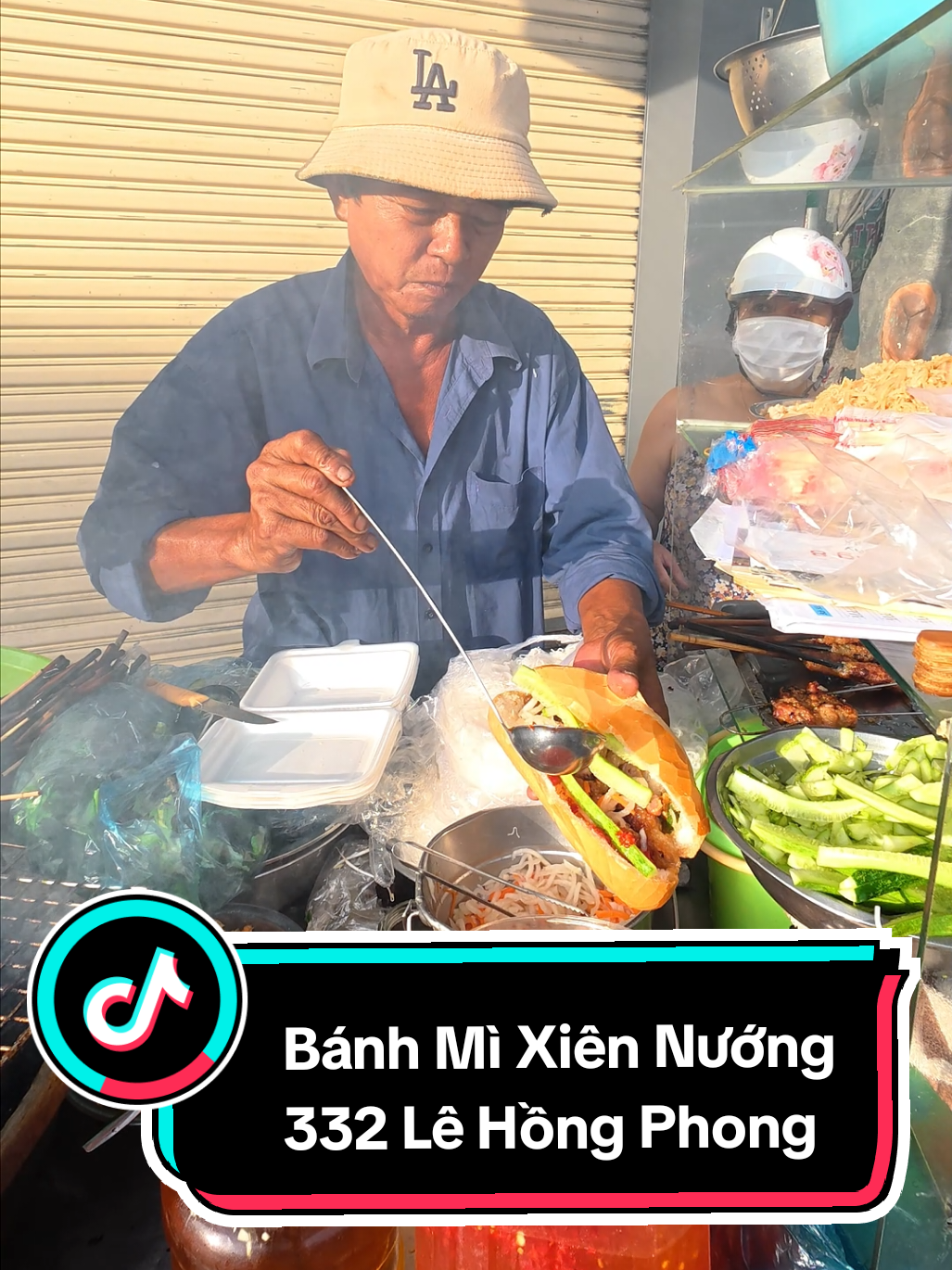 Cả nhà đã ăn bánh mì xiên nướng và bún thịt nướng chỗ này chưa ạ!!! #banhmi #vungtau #reviewfood #duydanganchoi #xuhuong 