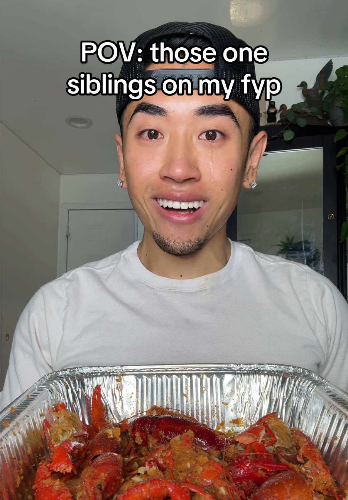 First time trying seafood boil #davidngo #pov #mukbang 
