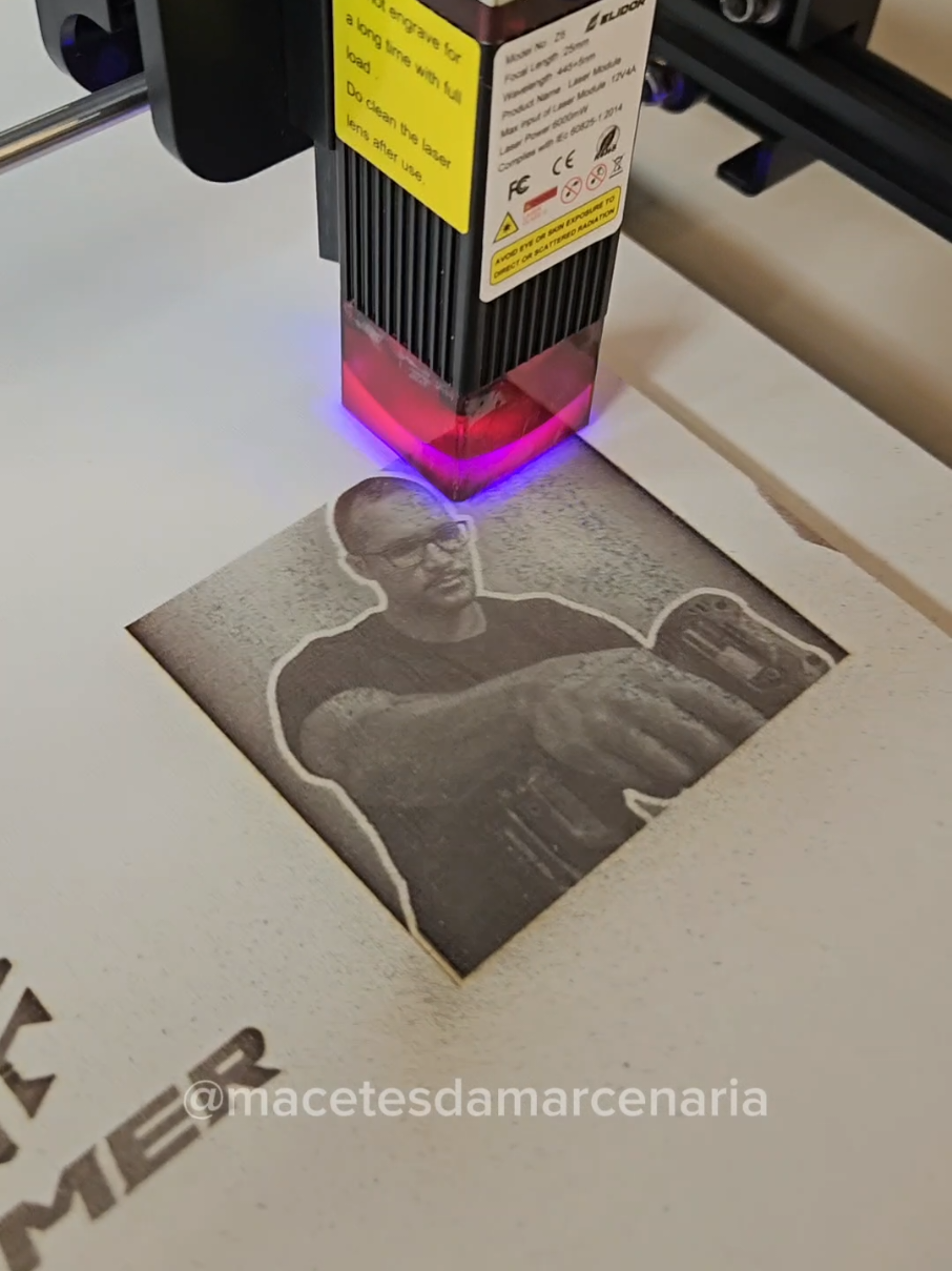 Testei o gravador a laser da @ACMER e vou mostrar tudo #macetesdamarcenaria  #Acmer  #AcmerZ6  #Gravador  #laser 