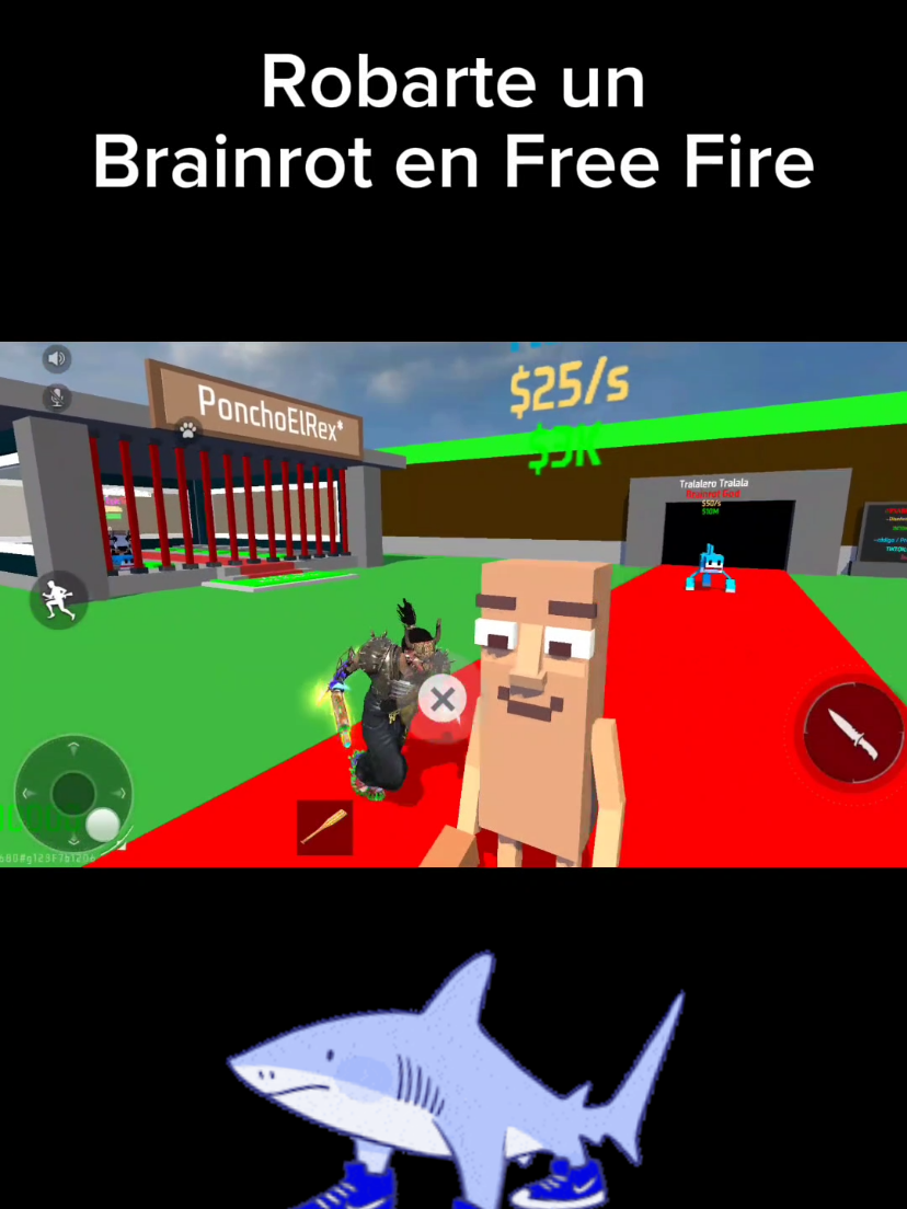 Robarte un Brainrot en Free Fire #GamerEnTikTok #VidaGamer #freefire #robateunbrainrot #steelabrainrot 