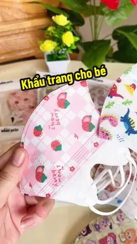Khẩu trang 5D Hồng Quân cho bé #khautrangchobe #khautranghongquan 