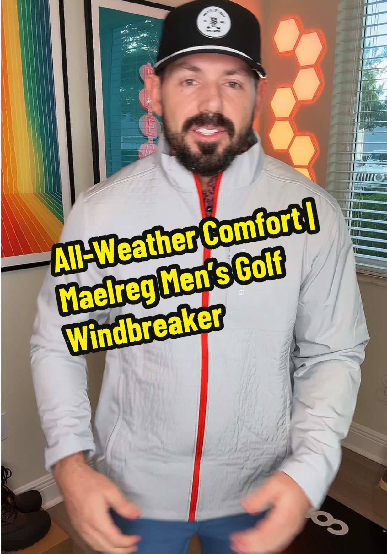 The Maelreg men’s golf windbreaker is made for style and performance on breezy days ⛳ With a lightweight, water-resistant shell and a flexible fit, it keeps you comfortable through every swing while still sharp enough to wear off the course. #MensStyle #GolfOutfit #Windbreaker #TikTokShopCreatorPicks Disclaimer: Pricing subject to change.