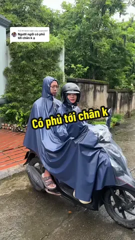 Trả lời @xuanut47 1 đầu hay 2 đầu áo mưa đều phủ tới chân nhé c #mưa #bão #aomua #aomuachoang #trangruoiday  @Trang ruồi đây  @Trang ruồi đây  @Trang ruồi đây 