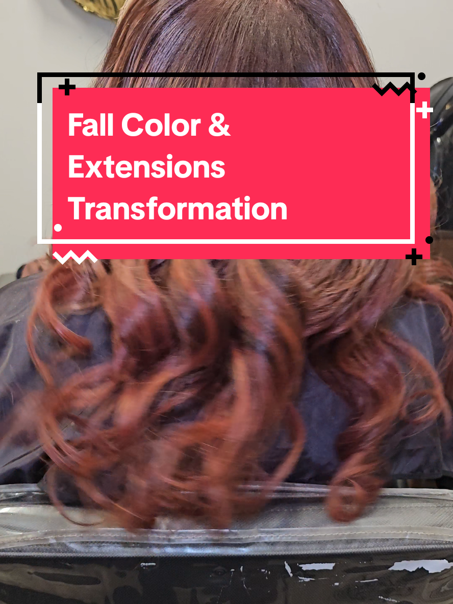 New Season, New Hair! Cowboy copper hair color with the microlinks its a seamless blend perfectly for the fall! #fyp #hairtransformation #hairtok #cowboycopper #haircolor @Deidra Ann 
