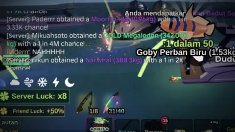 pokoknya pamerr 😭😭😭#megalodon🦈 #fishitroblox #fishit #maproblox 