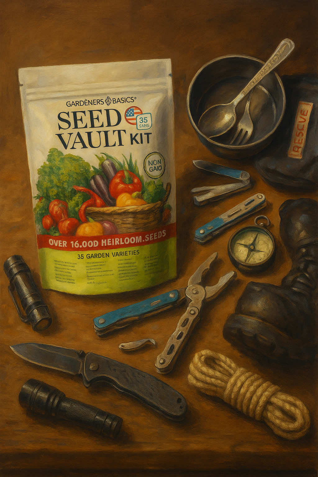 Seed Vault – 16,000 Heirloom Non-GMO Seeds for Survival 🌱⚡ Back in 2020, shelves went empty overnight and even seeds vanished from stores. With supply chains more fragile than ever and food prices climbing higher each year, being prepared isn’t just smart—it’s survival. This seed vault gives you over 16,000 heirloom non-GMO seeds with a long shelf life, so you can always grow real food when you need it most. No pesticides, no hybrids, just pure heirloom seeds that keep producing season after season. Whether you’re building a survival stockpile, starting a home garden, or protecting your family against future shortages, this vault ensures you’ll always have food security. Grab yours today before they disappear again. #SeedVault #SurvivalPrep #FoodSecurity #HeirloomSeeds #FYP