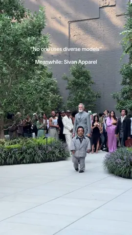 We love to see Diversity in a runway 