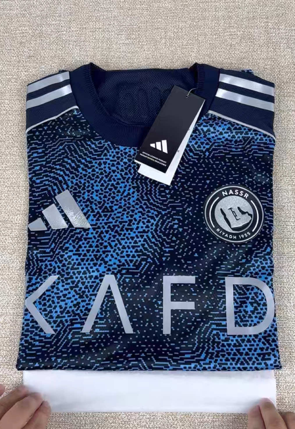 Ronaldo 7 2025-2026 Riyadh Victory 2nd Away New Football Jersey  This is the best jersey#fyp #Ronaldo #Alnassr #footballjersey #newjersey 