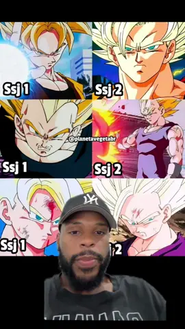 Who has the best super saiyan 1 and 2 #DragonBallZ #Goku #vegeta 