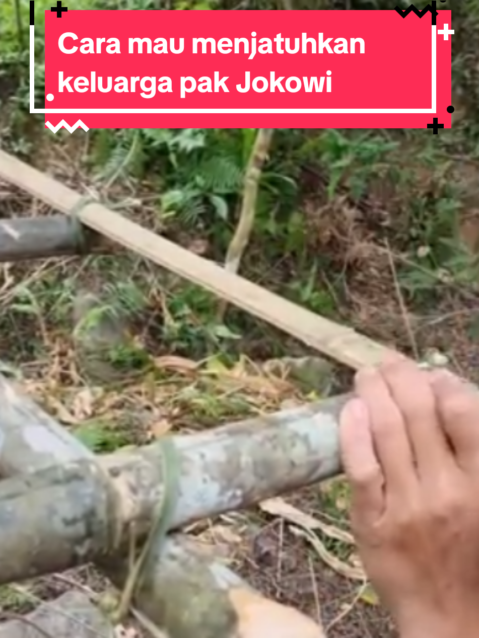 berbagai cara orang mau menjatuhkan keluarga pak Jokowi