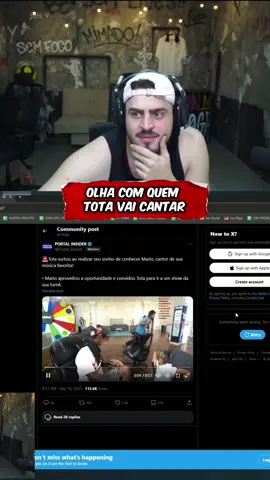 Olha com quem tota vai cantar #tota #bdj #jonvlogs #clipstwitch @Jon Vlogs 