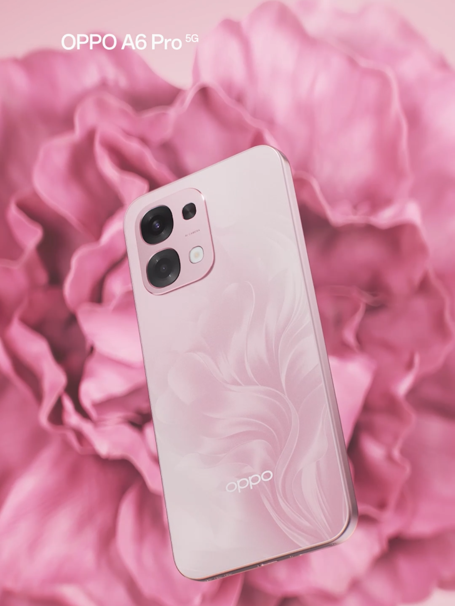 Gabungan keanggunan dan ketahanan sejati 🌸💪 #OPPOA6Pro5G #OPPOTahanKawKaw