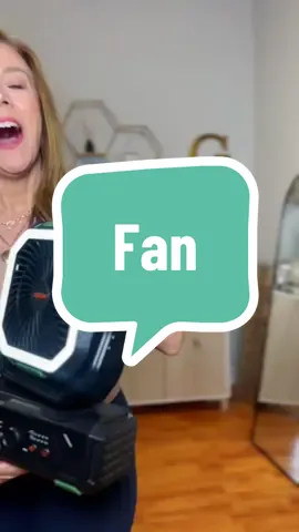 This fan does it ALL 🙌💨 4 speeds, built-in light, long battery life, phone charger + even hangs upside down for camping or bedtime comfort 🌙✨ Total must-have! #PortableFan #CampingGear #fanwithlight #DormEssentials