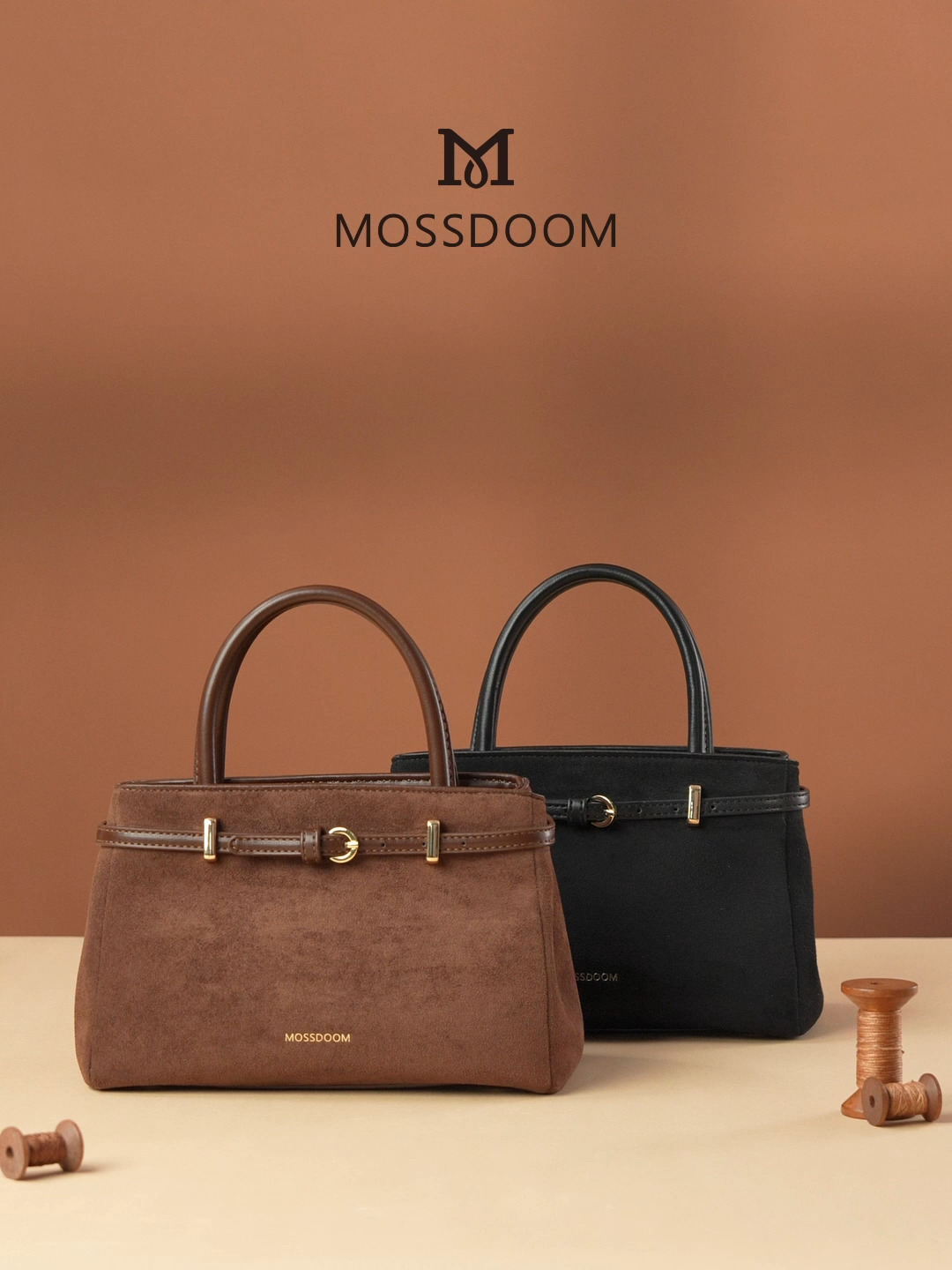 📢 Ladies, take note! This new MOSSDOOM bag just dropped today! 🔥 This retro brown color with a textured design is perfect for commuting or dating! 😍 #mossdoom #dailybag #tiktokshop #discount #beautiful #fashion