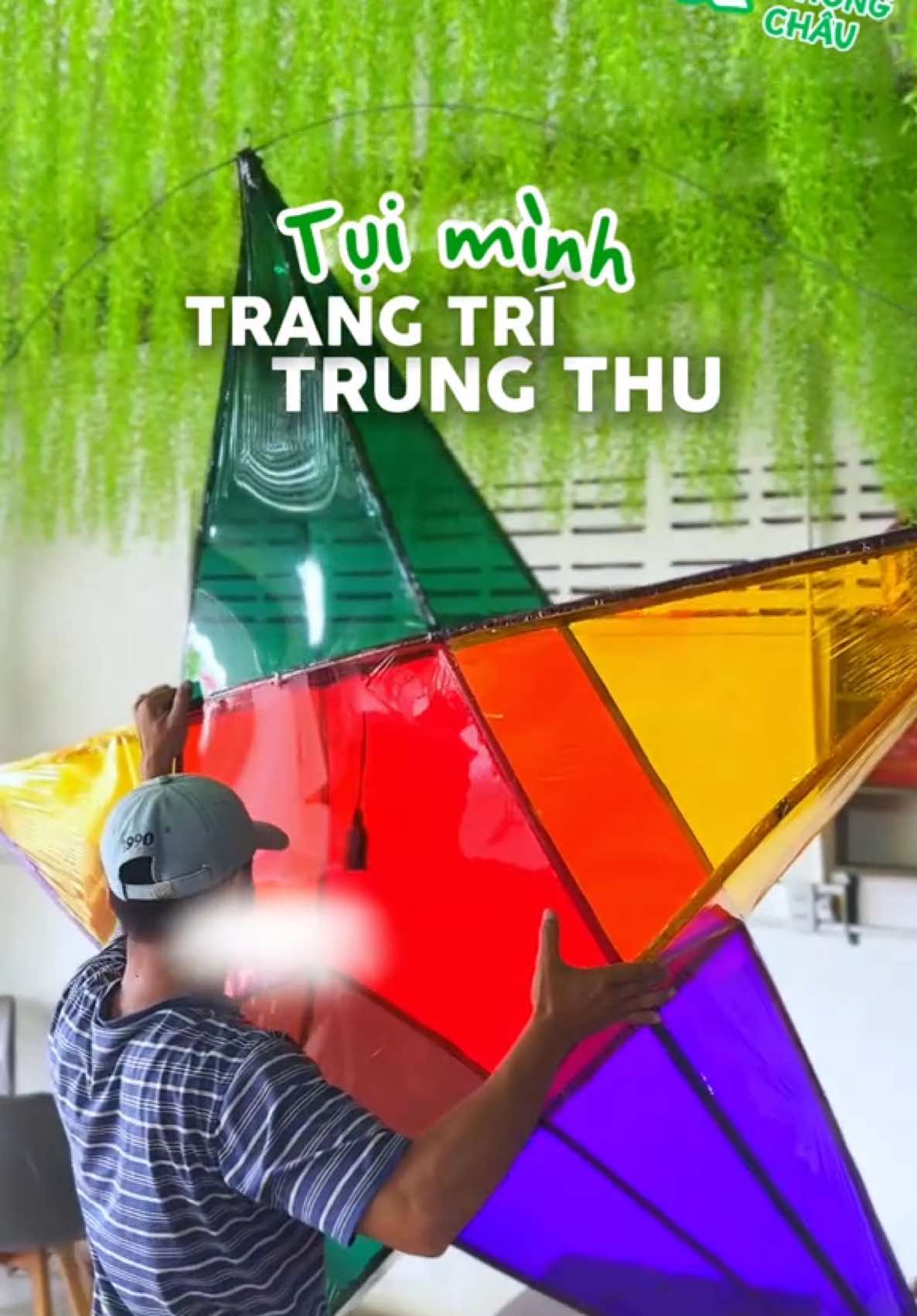 Tụi mình trang trí Trung Thu, treo lên đèn ông sao to nhất quán ⭐️ mọi người ghé quán ngắm đèn xinh nhen 🥰 #kemxoi52phongchau #nhatrang #reviewanngon #nhatrangangi #trungthu 