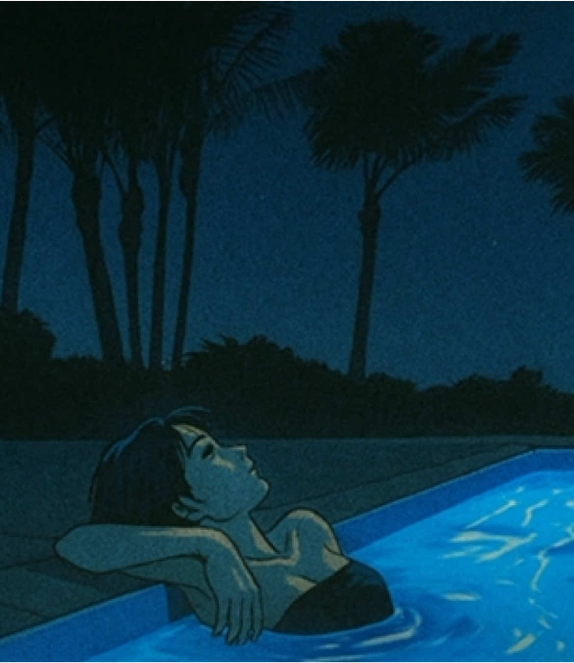 Only if I could share this moon with you… #animeaesthetic #anime #aesthetic #retro #ai 
