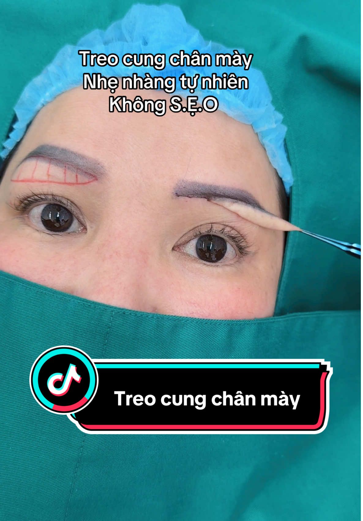 Treo cung chân mày nhẹ nhàng tự nhiên, không s.ẹ.o #treocungchanmay #nhấnmí #cắtmíđẹp #cắtmídưới #catmi 