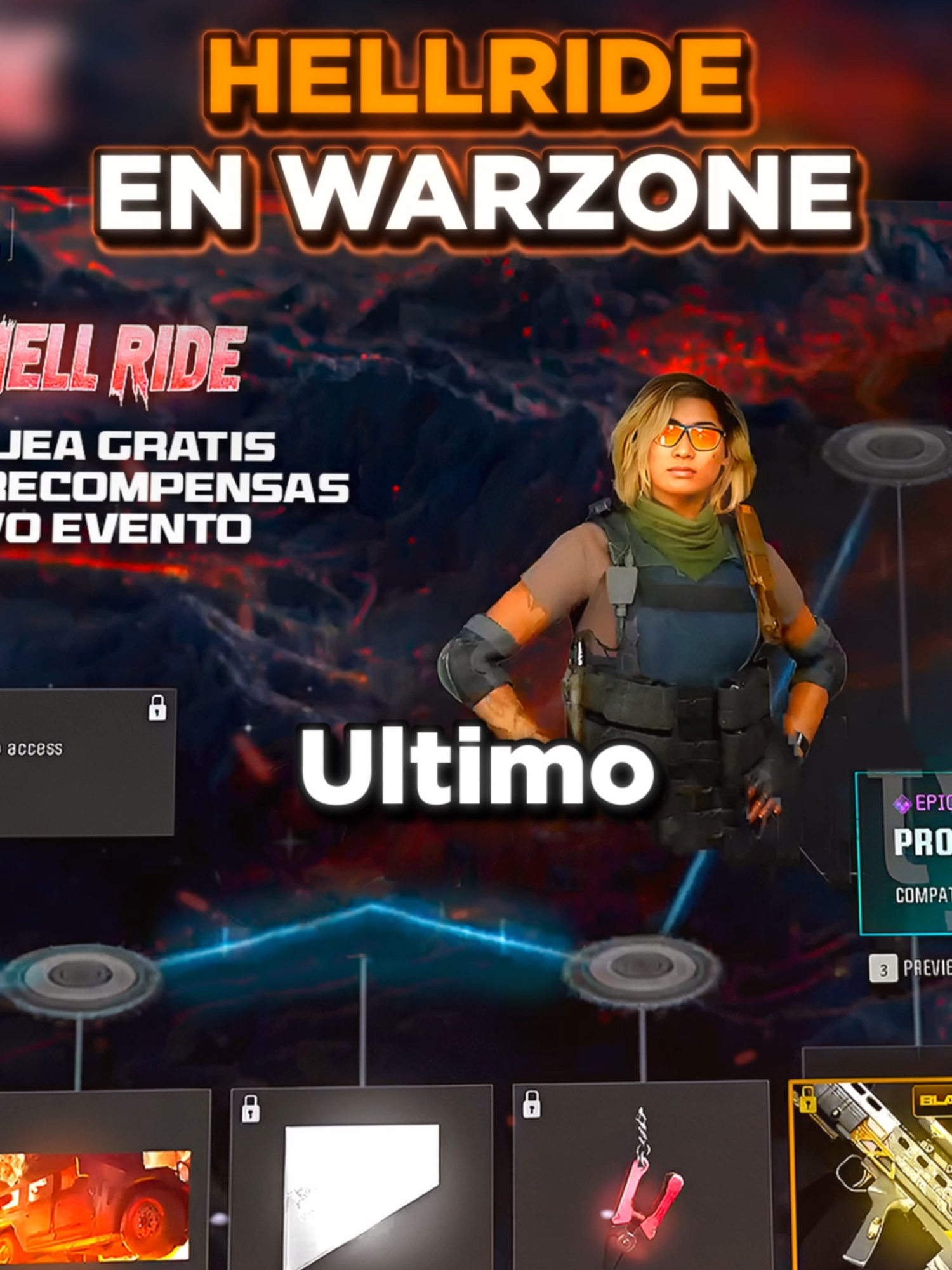 Nuevo EVENTO HELLRIDE ¡SKINS, Revolver GRATIS y más!  #eventowarzone #warzone #explorerpage #gaming #cod #forero53 #foryoupage #season5