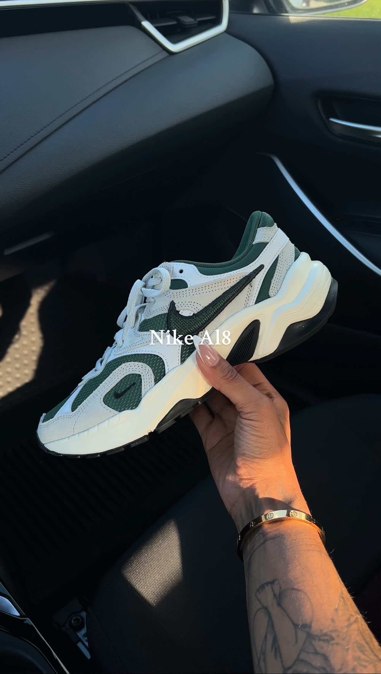 That green is perfect & they’re so comfortable 😮‍💨  #nikeal8 #nike #trainers #tillys   