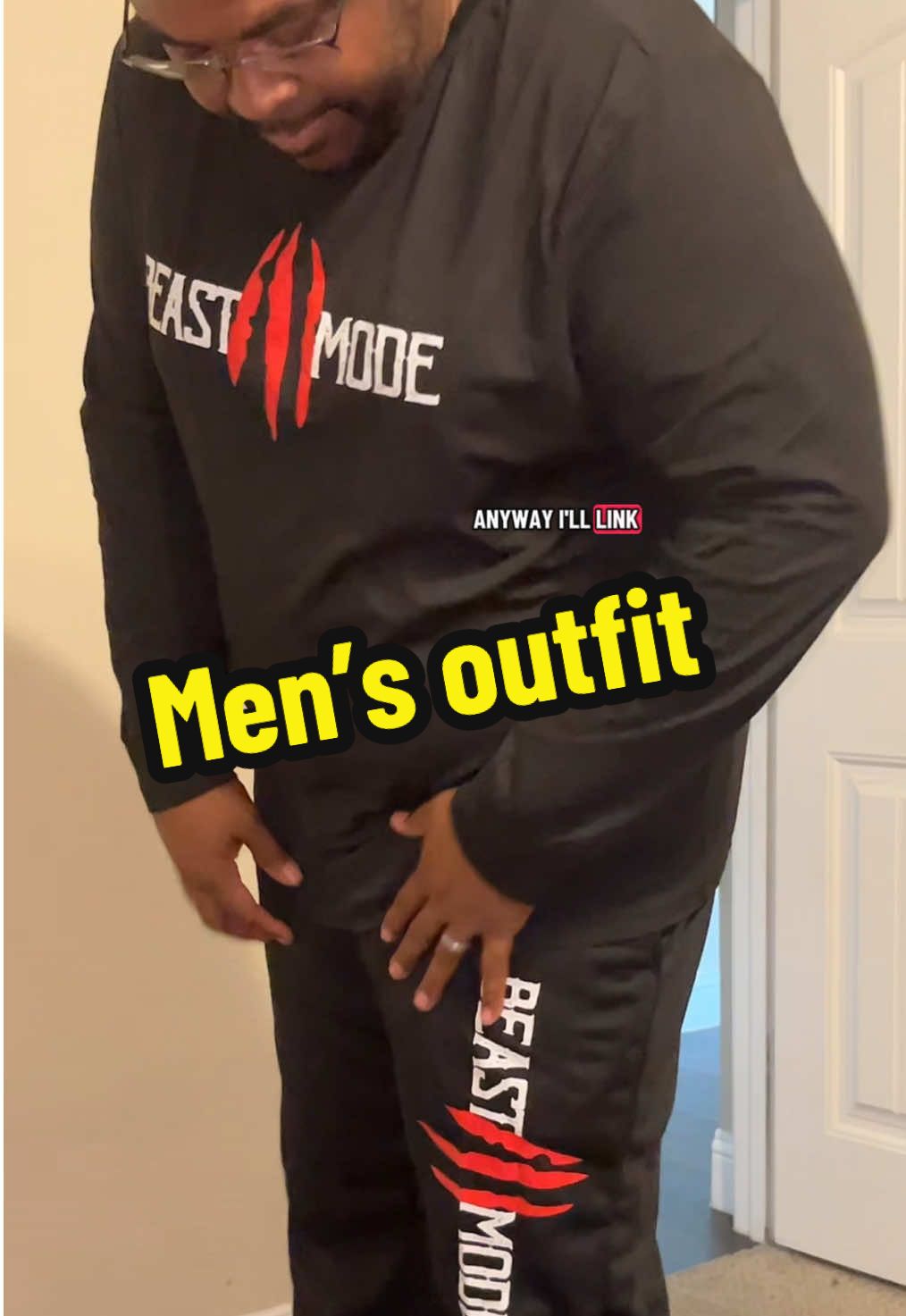 This is a men’s 3x outfit runs a little on the small side..so I would size up when you order #mensfashion #fashiontiktok #mensoutfit #mensclothing #tiktokshopcreatorpicks 