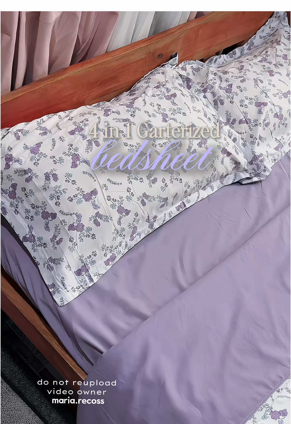 4 in 1 Garterized Bedsheet  #bedsheets #bedsheetset #bedsheetwithpillowcase #garterizedbedsheet #duvetcover 