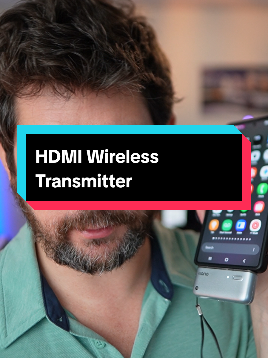 Instantly mirror your screen in 1080p at 60Hz with this wireless HDMI transmitter. No Wi-Fi, no Bluetooth—just plug and play for smooth, lag-free viewing. #HDMIWireless #PlugAndPlay #TechMadeEasy #hdmitransmitter #Tech