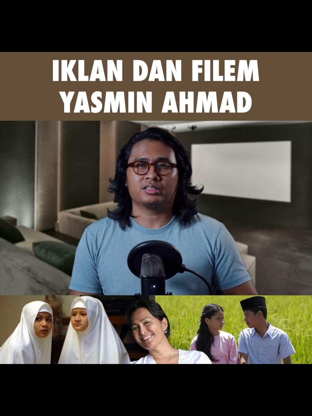 Iklan dia yang pasal ayah makan tumpah tu meleleh air mata Mat.