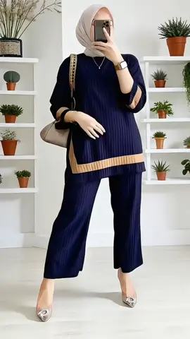 Mau tampil modis tanpa ribet? Amira One Set Knit Premium solusinya! Adem, simpel, cocok buat kuliah, kerja, sampai hangout 💖