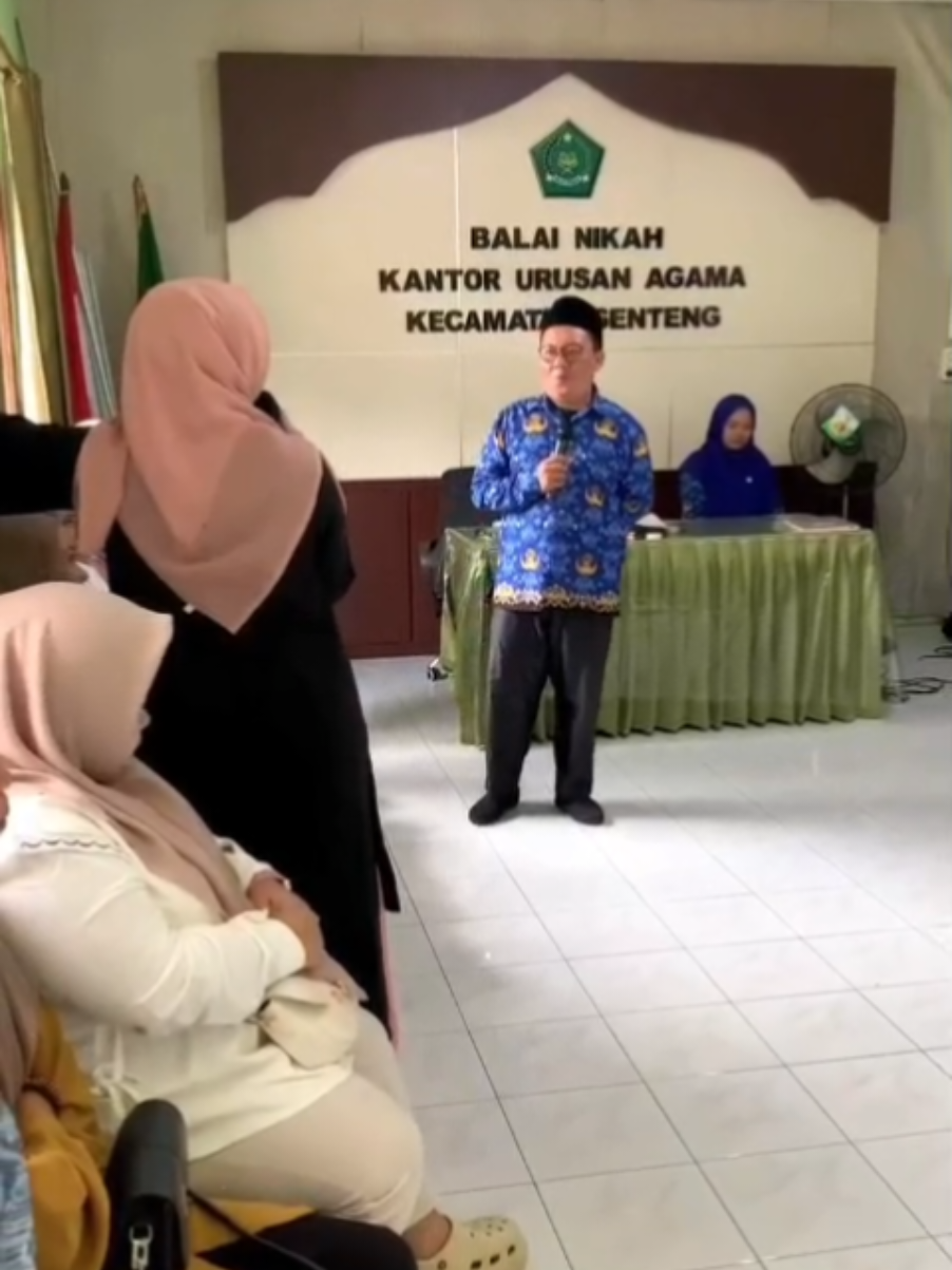 Pelaksanaan Bimbingan Perkawinan Calon Pengantin KUA Genteng #sakinah #penyuluhagamaislambergerak #kemenag#ipari 