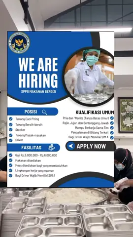 CARA PENDAFTARAN KLIK LINK DI BIO  #fyp #mbg #sppg #loker #lowongankerja 