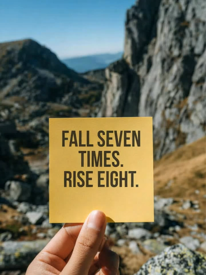 Resilience, the ability to recover from setbacks, is a skill that can be developed through mindset and practise. Psychological research on grit shows that persistence in the face of failure is a stronger predictor of success than innate talent. Each time we fall and choose to rise again, we strengthen our mental toughness, learn from mistakes, and gain valuable experience. This iterative process builds confidence and adaptability, essential traits for overcoming life’s inevitable challenges. Embracing failure as a necessary step to growth empowers us to face obstacles with courage and optimism, knowing that rising one more time is what truly defines us.