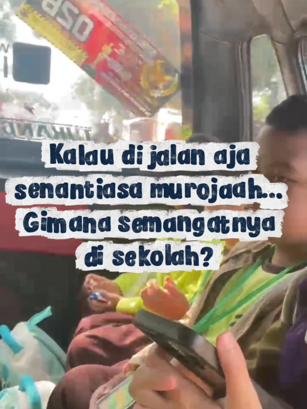 “Kalau di jalan aja bisa murojaah… gimana semangatnya di sekolah?” --- “MasyaAllah… bahkan di tengah perjalanan pun hafalan Qur’an tetap dijaga. Beginilah suasana yang ingin kita hadirkan untuk generasi Qur’ani—dimanapun, kapanpun, mereka selalu dekat dengan Al-Qur’an. ✨ Sekolah bukan hanya tempat belajar, tapi juga rumah untuk menumbuhkan cinta pada Al-Qur’an. 🌱” --- 👉 Anak-anak yg sedang murojaah sekolah disini 🥰🥰🥰 https://www.tiktok.com/@khoiruummahcianjur_?_t=ZS-8zn1isp1sHq&_r=1. https://www.instagram.com/tk.khoiruummahcianjur?igsh=MWVrZHowNm5hMmc0bw== 📖 Bersama kita wujudkan generasi penghafal Qur’an. #tipsparenting #parentingislami #islamicparenting #sekolahtahfidz 