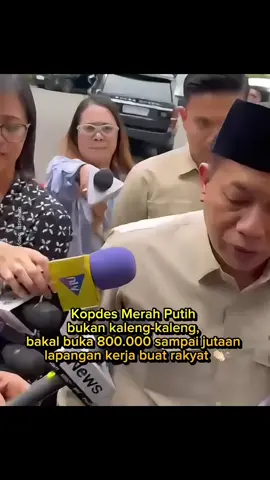 Kopdes Merah Putih akan buka jutaan lapangan kerja 👏 #kopdesmerahputih #kopdes #indonesia #lapangankerja #fyp 