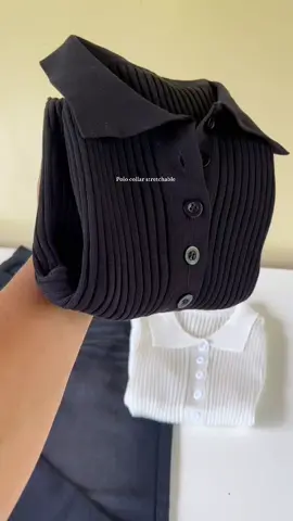 Polo Collar Blouse for Women summer stretchable #polo #top #foryoupage #foryou 