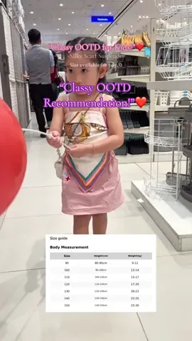Replying to @Mommy Van 👨‍👩‍👦 Classy and ang Unique ng Design. Silky Scarf Suspender ang top with inner cotton & Skirt with 2 working pockets and inner short❤️ Mall quality. A must have for kids❤️ lakas makasosyal neto mga mii. #coord #terno #kidsterno #kidsternooutfit #classykids #classyoutfit #elegant #elegantoutfit #occasionwear #pink #pinkootd #kidswear #kidsfashion #kidsfashiontrends #forkids #OOTD #ootdfashion #ootdfashionstyle #trend #musthave #giftideas #gifts #giftforkids 